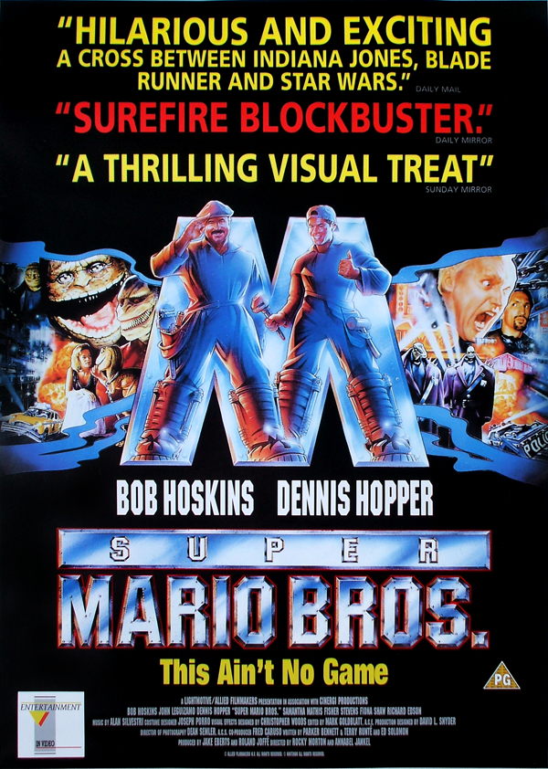 Super Mario Bros Thailand movie poster #SuperMario Fantastic Movie posters  #SciFimovies posters #Horrormovies posters #Ac…