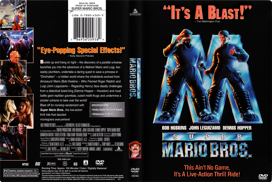 Super Mario Bros. The Movie Archive Home Video Releases